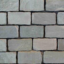 Kandla Grey Tumbled Cobbles