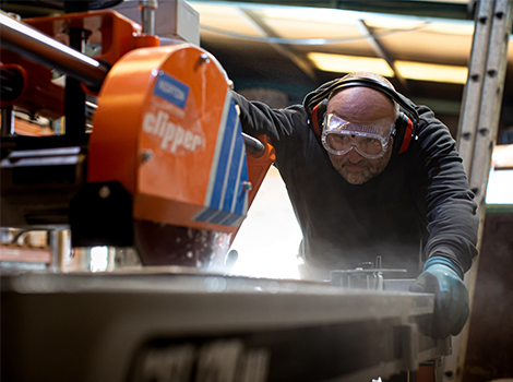 Tile cutting service