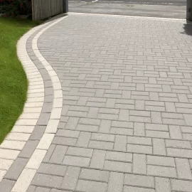 Brett Omega Charcoal Block Paving