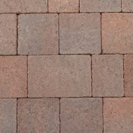 Castacrete aged effect brindle block paving