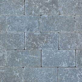 Grey Limestone Block Paving Tumbled
